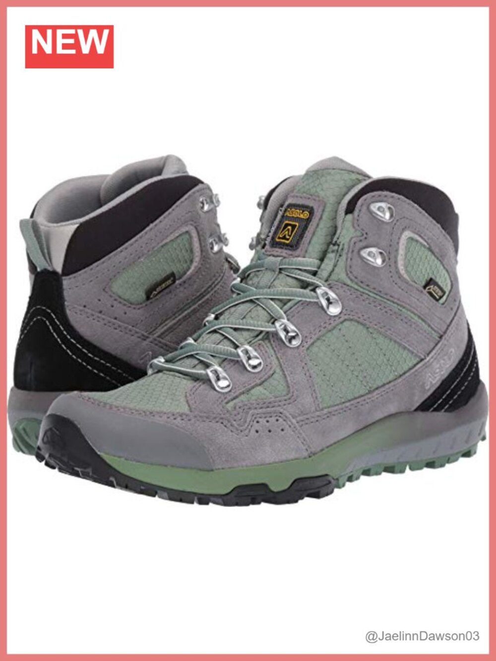 Water Resistant Hiking Boots Ankle High Lace Up EVA Sole Women's Outdoor